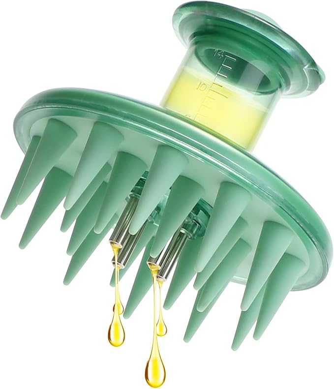 BEAUTLOHAS. Scalp Massager Applicator Comb Silicone Hair Oil & Serum Brush for Even Distribution – No Mess, Easy-to-Use Scalp Treatment Tool for All Hair Types