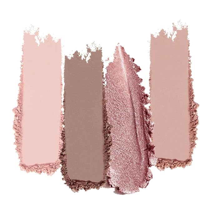 Eyeshadow Palette Multi-Finish , Matte Shimmer Metallic Eye Brightening Palette with Silky Smooth Powder, Fine Shimmer Duochrome Sparkle, Long-Lasting Blendable Shadows for Aegyo-Sal Highlight-3#