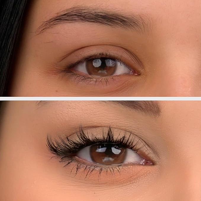 GAZELLE Luxury Dreamy 12mm Natural Eyelash Clusters – Soft Korean Silk PBT, Wispy & Lightweight – 10 Day Wear – Handmade, Vegan, Cruelty-Free – Women Owned – 10 Lashes