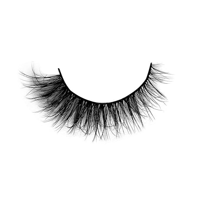 Pooplunch False Eyelashes Natural Cat Eye Wispy Extension Volume Fake Eyelashes Faux Mink Lashes Strips 7 Pairs Pack