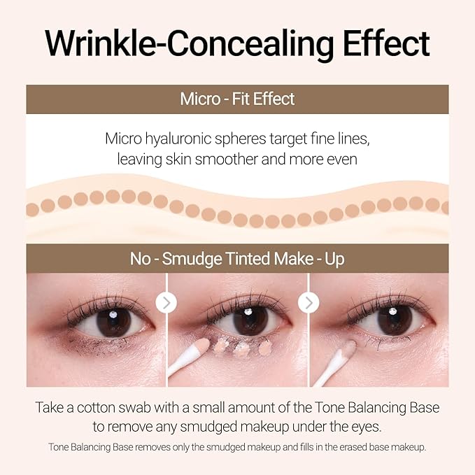 JUNG SAEM MOOL Skin Setting Tone Balancing Base 1.35 Fl Oz, Natural Expression & Pore Blurring Makeup Primer, Hydrating K-Beauty Foundation Base for a Flawless Bare-Face Look, Korean Makeup