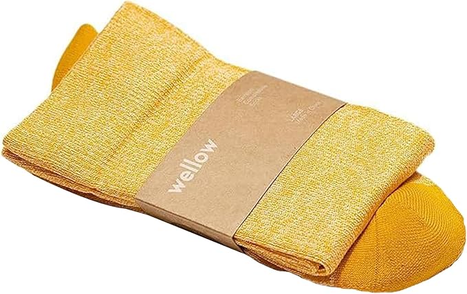 Wellow Wide Calf Compression Socks, Knee High Support, Fit for Men & Women, 18-25 mmHg, Made with Viscose from Bamboo