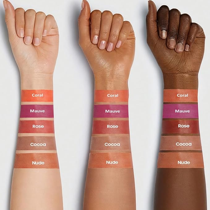 Lip Stain Peel Off, Matte Finish & Waterproof Peel Off Lip Tint Color for Women Lip Contour Makeup, Long-Wear, Easy to Use for A Beauty Lip Look with All Day, Cruelty-Free (#02 Cocoa)