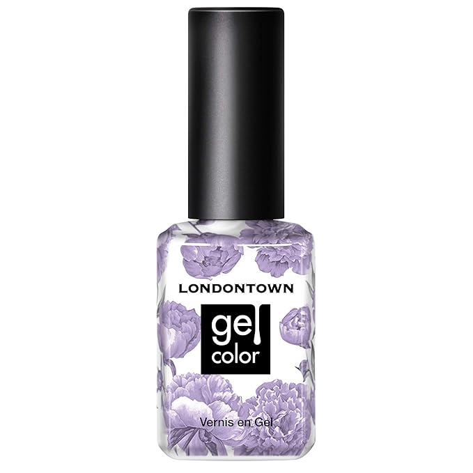 LONDONTOWN UV/LED Gel Nail Polish - Long Lasting, Chip Resistant High Shine Color - Glossy Lilac Purple, Trolley Away, 12ml/.40fl oz