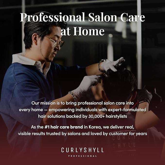 CURLYSHYLL After Salon Care Hair Pack Treatment | Deep Moisture & Care | Seaweed & Botanical Oils | Damaged Hair Treatment | 250ml