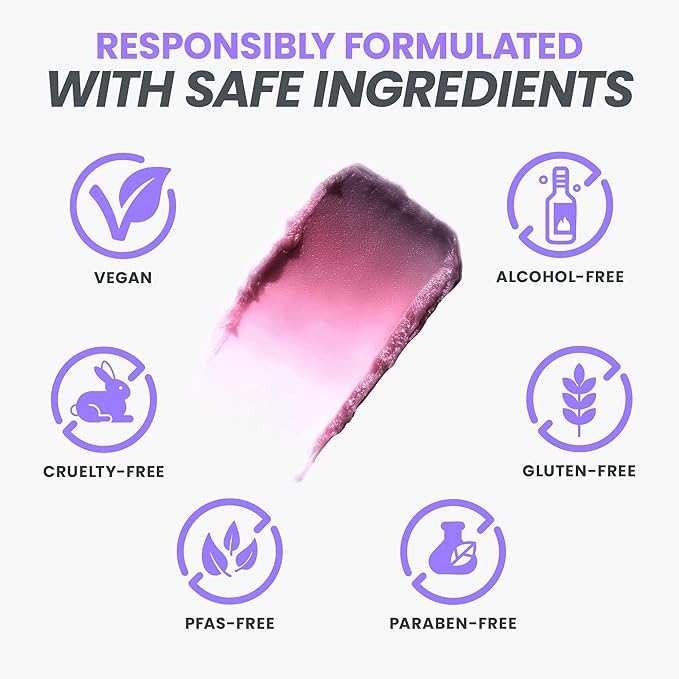 Wonderskin Blush Stick pH-Activated - pHlush Multi-Use Stick, Cream Tint for Cheeks and Lips, Cooling Nourishing Color-Adjusting Makeup
