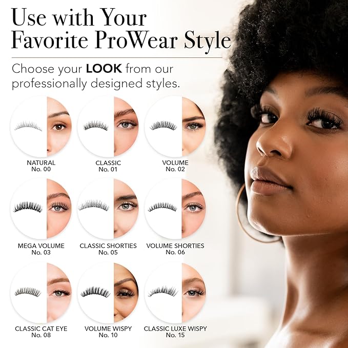 Pro Lash Dual Lock Adhesive - Long-Lasting, Easy-to-Apply Lash Glue - Waterproof, Sweatproof Eyelash Glue - Safe for Sensitive Eyes - 7-Plus Day Hold, No Fumes, No Dry Time - 5 ml