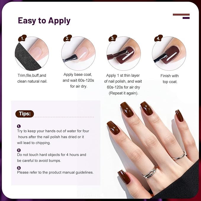 OpenLive Reflective Nail Polish 12 Colors With Base Coat and Top Coat Glitter Red Bule Purple Green Nail Polish Set Quick Dry Sparkle Winter Manicure Long Lasting for Holiday Gift Giving