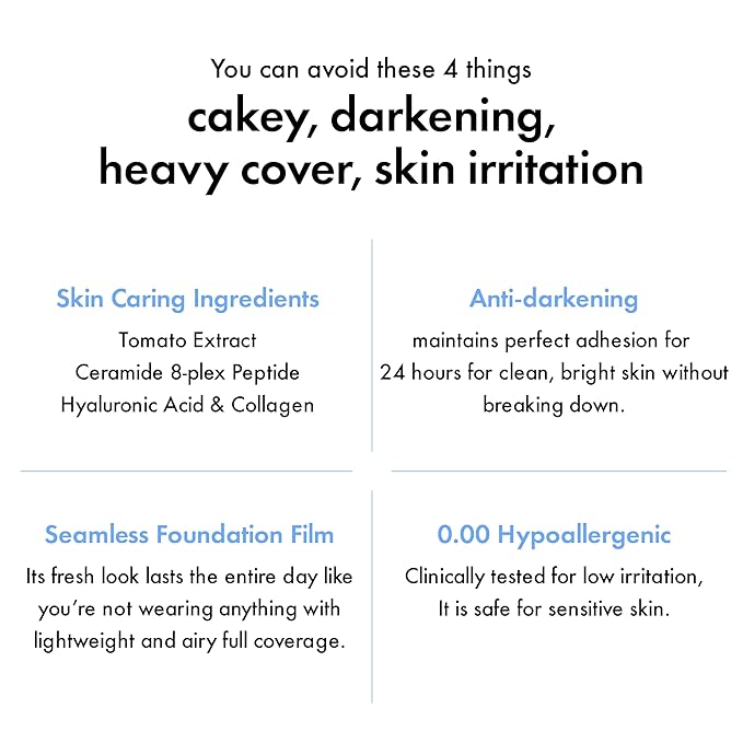 Amuse SEOUL Ceramic Skin Perfector Cushion Foundation Refill ([Refill] 1.5 NATURAL) | Long-lasting, Lightweight, Semi-matte, Flawless Coverage, Hypoallergenic, Korean Beauty, Vegan(15g / 0.52 oz.)