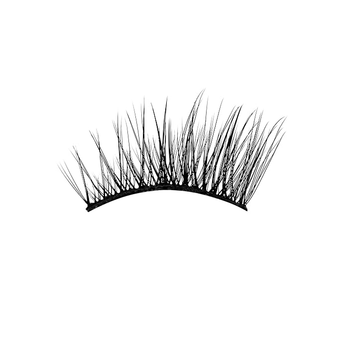 Half Lashes Strips False Eyelashes Fairy Natural Lashes Cat Eye Look Wispy Short Band 3/4 Lashes 8 Pairs Pack Fluffy Volume Small Accent Lash Fake Eyelashes 3D Faux Mink Lashes Extensions