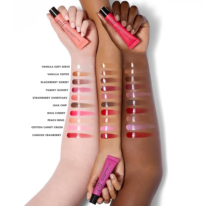 e.l.f. Glow Reviver Melting Lip Balm, Hydrating Tinted Lip Balm For A Glossy Finish & Soft, Supple Lips, Vegan & Cruelty-Free, Vanilla Toffee