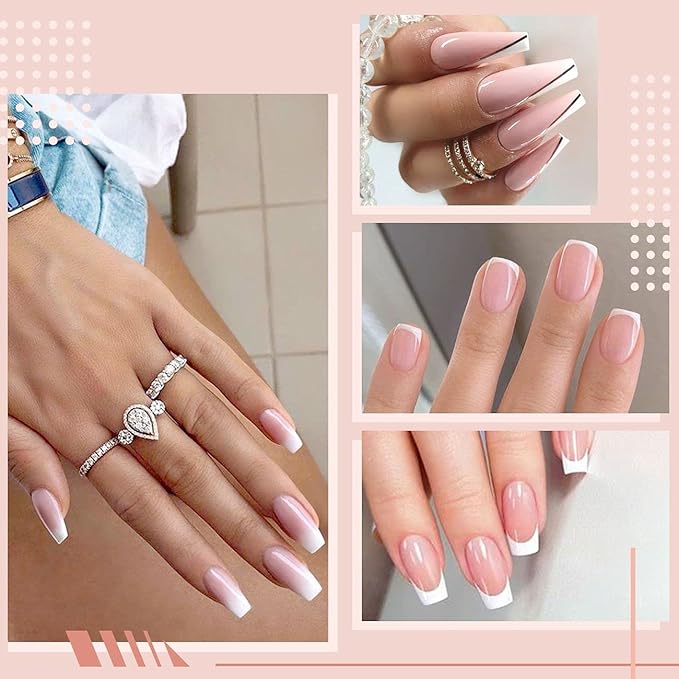 RARJSM Milky Pink Gel Nail Polish LED UV Gel Soak Off Transparent Nude Pink Nail GelPolish Varnish Nail Art Color 15ML Single Bottle for DIY Home French Manicure
