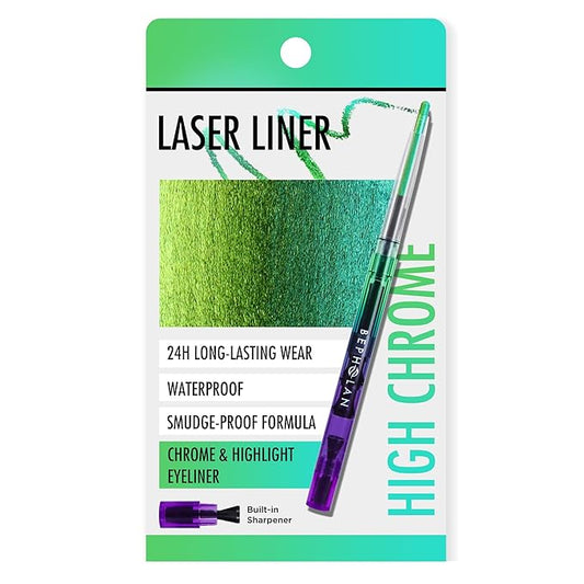 BEPHOLAN Chameleon Metallic Eyeliner - Shifting Colors Glitter Waterproof, 24h Long-Lasting Eyeliner Pen (WILD OASIS)