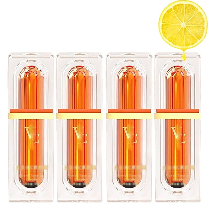Japanese Vitamin C Makeup Tone Up Cream,Korean Moisturizing Tone-Up Cream,Long-Lasting Hydrating For All Skin Type Face Serum (4pcs)