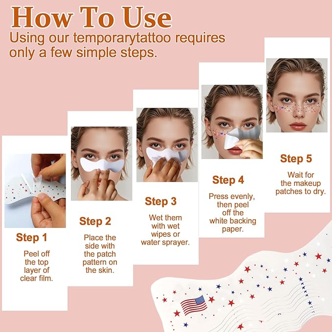 Boko 10Pcs Face Glitter Freckles, Gold Freckle Temporary Tattoos for Girl Women Freckle Makeup, Waterproof Metallic Glitter Makeup Patches for Festival Concert Party Rave Accessories