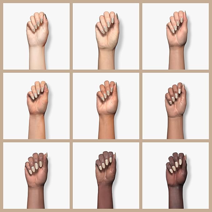 RARJSM Gel Nail Polish Nude Opaque Beige Skin Tone Milky GelPolish 15ml Neutral Color Soak Off UV LED Cured Nail Gel Polish for Nail Art French Manicure Salon DIY Home 1 Piece