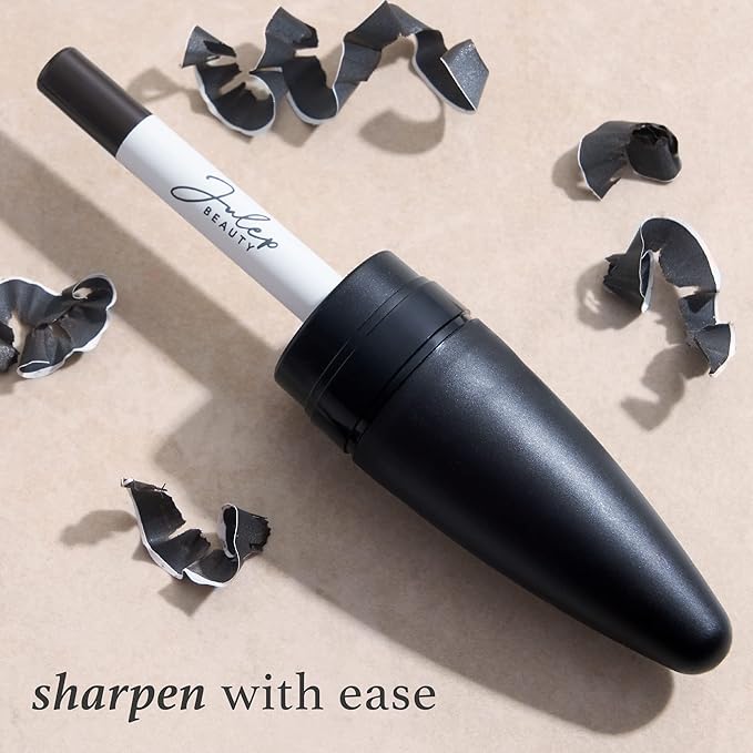 Julep When Pencil Met Gel Sharpenable Multi-Use Longwear Eyeliner Pencil - Ocean Blue & Blackest Black - Transfer-Proof - High Performance Liner Duo.