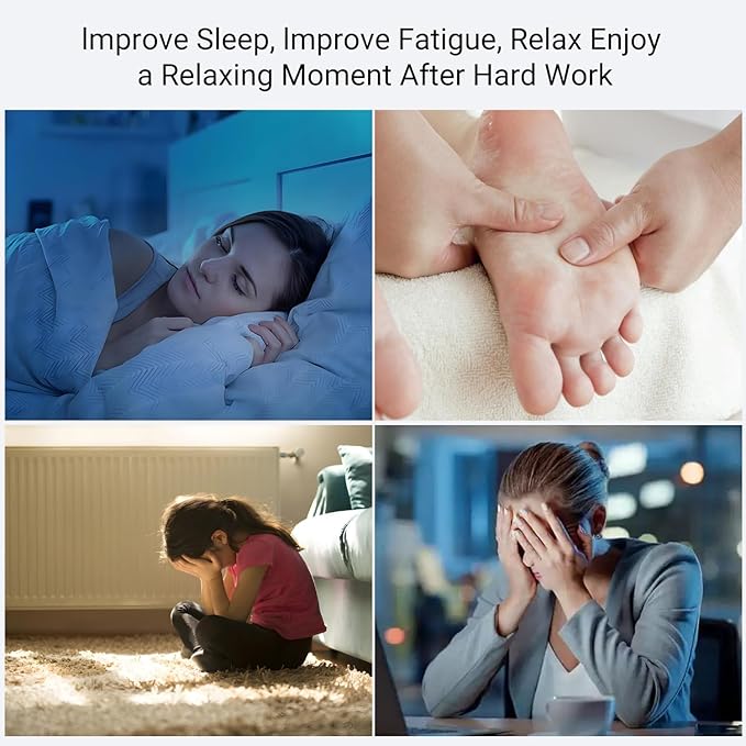 100 Packs Bamboo Foot Pads, New Upgrade for Deep Relaxation & Better Sleep, Natural Detox Patch for Body Refresh, IIncluded 100 Adhesive Sheets and 100 Foot Pads