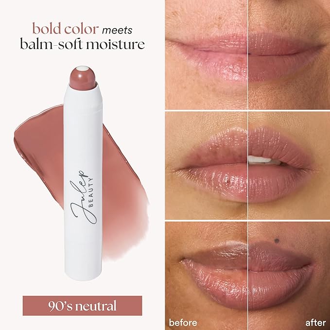 Julep It's Balm Tint of Color Lip Balm - Burnt Sienna | Hydrating Lip Color with Vitamin E Core | Natural Gloss Finish | Vegan & Cruelty-Free