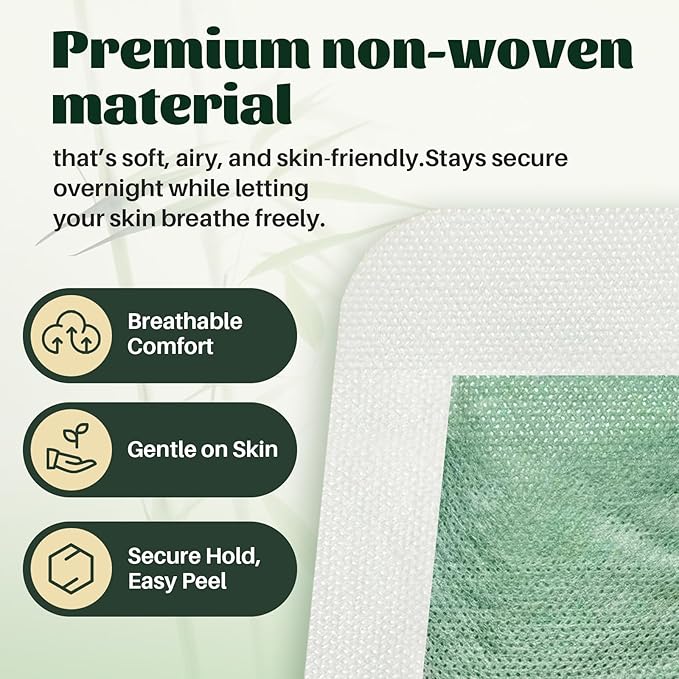 CIRGIZE 2 in 1 Upgraded 50-Count Deep Cleansing Foot Pads, Bamboo Vinegar & Ginger Patch for Sleep, Stress & Fatigue Relief | Natural Daily Detox Foot Spa, Self-Care Gift for Family & Loved Ones