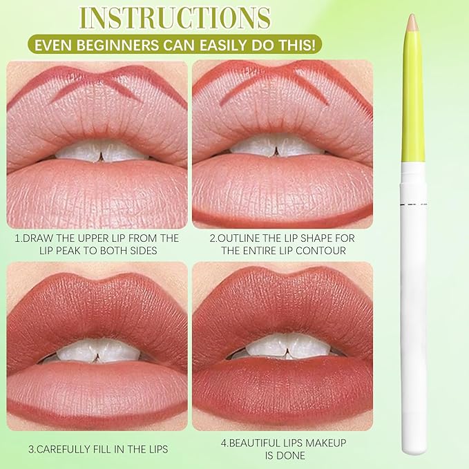 Invisible Extreme Plumping Lip Liner, Invisible Lip Liner Plumper, Suitable for All Skin Tones,1pc