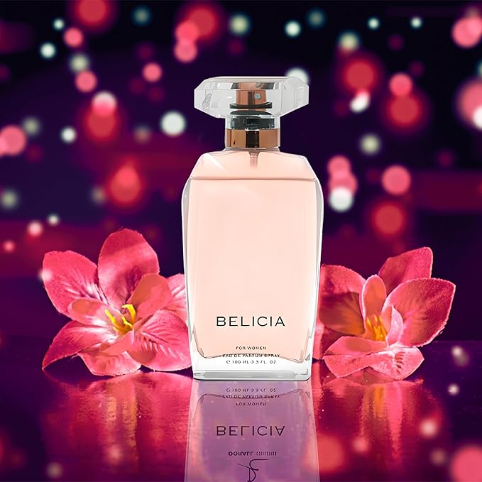 AFLUXE Women's Perfume Combo Set Milano Women&Belicia Floral Fruity Fragrance Eau De Parfum Elegant 100ml Bottle Natural Spray Each for Daily Used