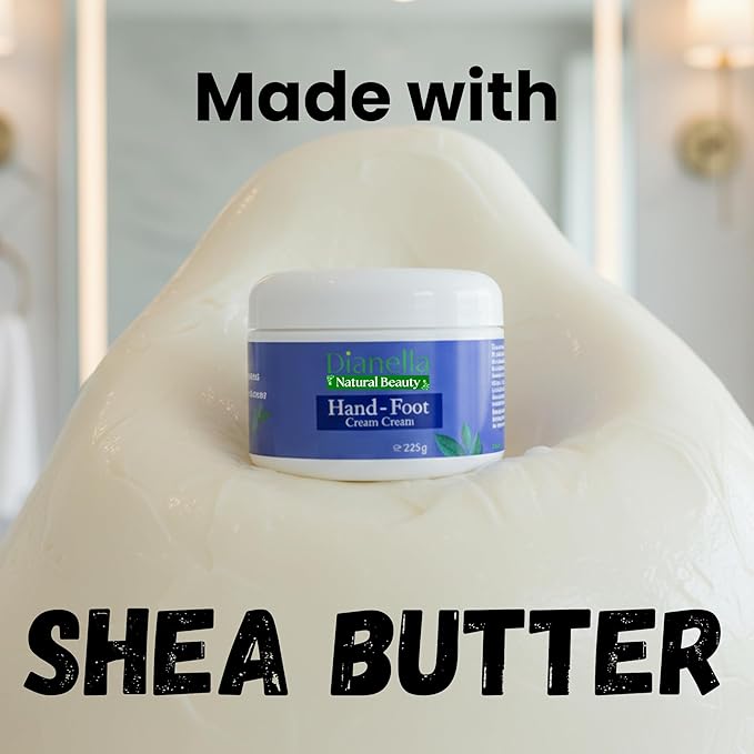 Natural Hand/Foot/Nail Cream. Made with natural and organic ingredients. Moistuizes and nourishes skin. 8oz (Tea Tree)