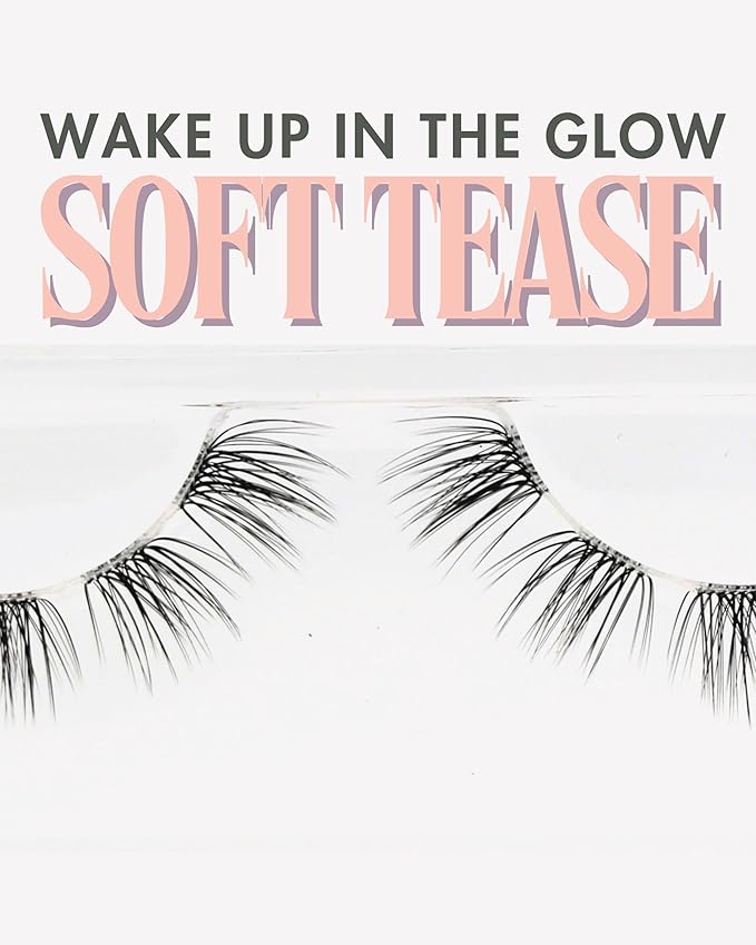 GAZELLE Luxury Natural Lash Clusters, Soft Korean Silk PBT Fibers, DIY Cluster Eyelash Extensions, Comfortable Wear, Lasts 10 Days – Sensual – 16mm