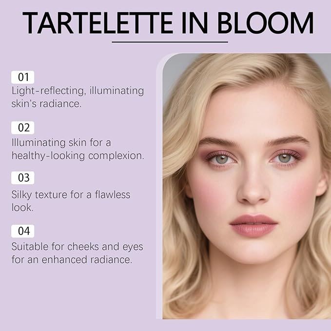 Highlight Eyeshadow and Blush Palette | 2 in 1 Makeup Palette for Eyes & Cheeks | Glow Wardrobe Contour Palette with Highlighter | Smooth Blendable Powder, Compact & Travel Friendly