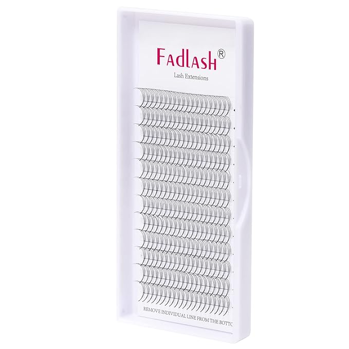 Premade Fans 3D to 20D Volume Lash Extensions Pointy Base Premade Fans Eyelash Extensions Pro Point Premade Lash Extensions Fans 0.05 0.07 0.10 Premade Lash Fans C CC D DD Curl Available (3D-0.07D, 19mm)