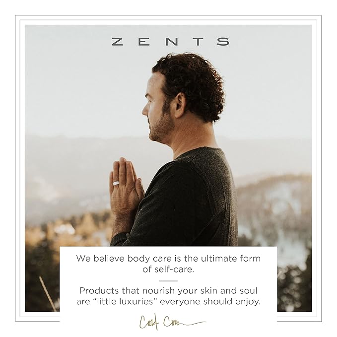 Zents Hand & Body Wash (Mandarin Fragrance) | Hydrating Anti-Aging Cleanser with Organic Shea Butter & Aloe for Dry Skin | Gentle & Nourishing | 10 fl oz