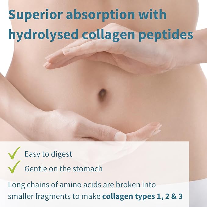 Igennus Highest Grade Hydrolyzed Collagen Peptides, Clean Label, 100% Grass Fed Bovine Collagen Protein Powder, Collagen Types 1, 2 & 3, for Women & Men, Non-GMO, Free Range, 40 Servings