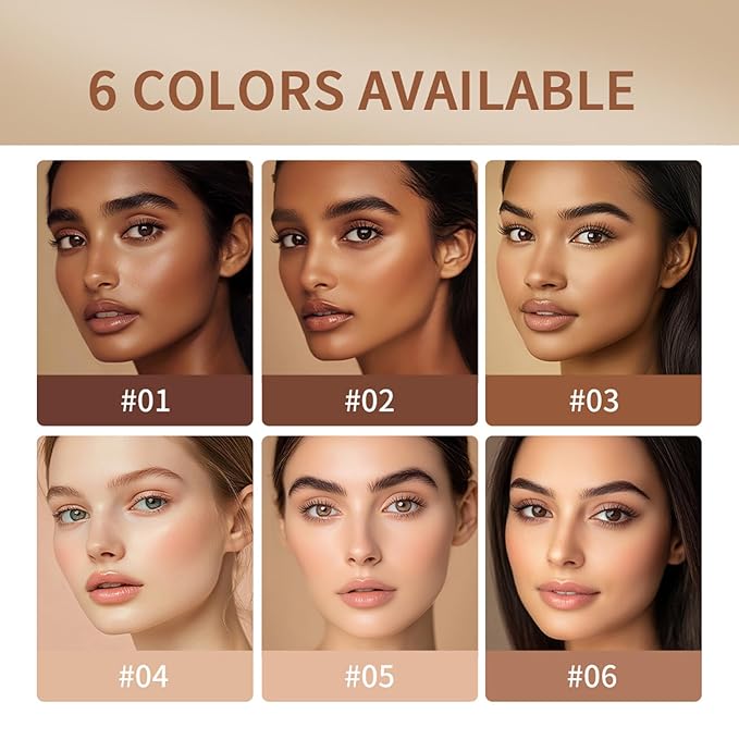 Beauty Balm Serum Enriched Skin Tint Stick – Face Tint Balm Foundation with Serum Benefits, Buildable Hydrating Coverage, Moisturizing Concealer Stick for Glowing Skin & Flawless Finish (3#, 1)