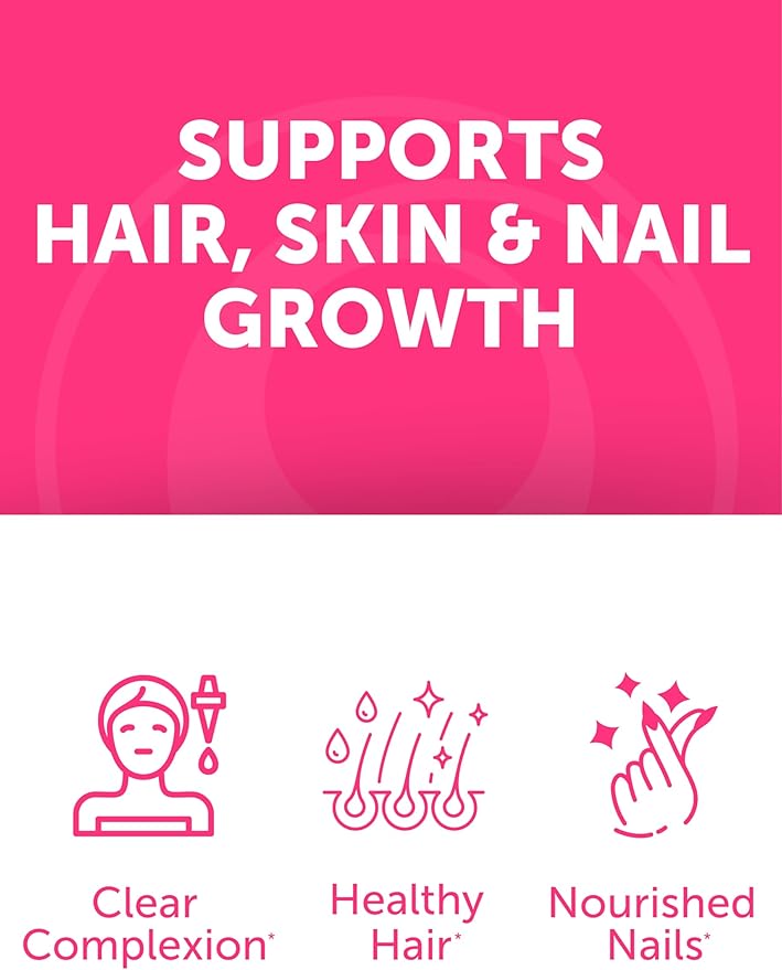 Lunakai USA Made Hair Glow & Grow + Collagen Extra Strength Gummies Bundle – Naturally Flavored, Non-GMO – 60ct Each