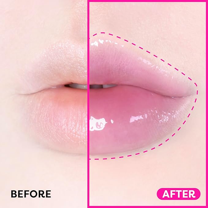 COLORGRAM FRUITY GLASS GLOSS 02 CHEWY TANGERINE | Non-Sticky Glossy Lip Tint with Glass-Like Shine | Long-Lasting Hydrating Lip Gloss for Smooth & Plump Lips