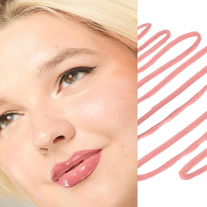Gerard Cosmetics Lip Pencil (Bel Air), Ultra Pigmented Matte Pink Lip Liner, Long Lasting, Hydrating Creamy Formula, Cruelty Free
