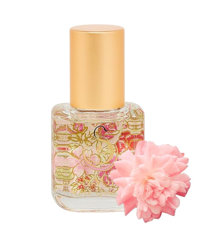 The Sage Lifestyle Rose Quartz Roll On, Oil, Extract, Rose, Honeysuckle, Sandalwood, Jasmine, Perfume for Women, Long Lasting, Fragrance, Floral, Parfum, 1/4 oz, Travel Size, Mini Perfume for Women