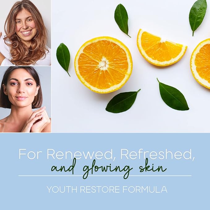Skin Aesthetics Vitamin C & Collagen Sheet Face Mask - Reduces Wrinkles & Age Spots, Hydrating - Dermatologist Tested Korean Skincare - Clean Beauty, Cruelty-Free - 5 Masks