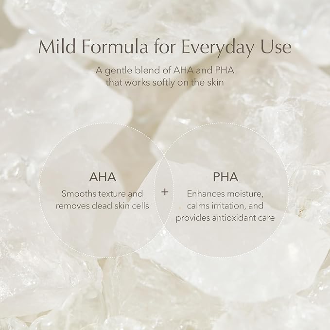 AHA + PHA Exfoliating Toner Pad, Mandelic Resurfacing - 70 Sheets, Controls Oil, Smooth Skin, Refines Pores, Daily Care for Sensitive Skin