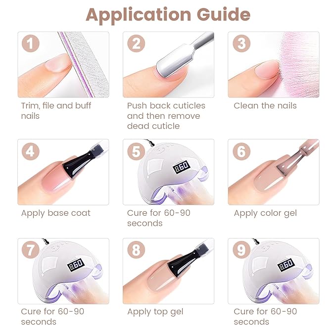 RARJSM Nude Gel Nail Polish Eggshell Pink Neutral Skin Tone Sheer Jelly Gel Polish 1PC 15ml Single Bottle Cream Transparent Pink Nail Gel Polish Soak off UV LED Cured for Home Salon DIY Manicure