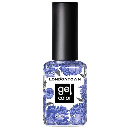 LONDONTOWN UV/LED Gel Nail Polish - Long Lasting, Chip Resistant High Shine Color - Glossy Bold Purple, Uptown, 12ml/.40fl oz