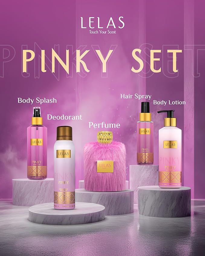 Lelas | Pinky Hairspray | Perfume for Women | Long-Lasting Fragrance | 100ML | JB1169