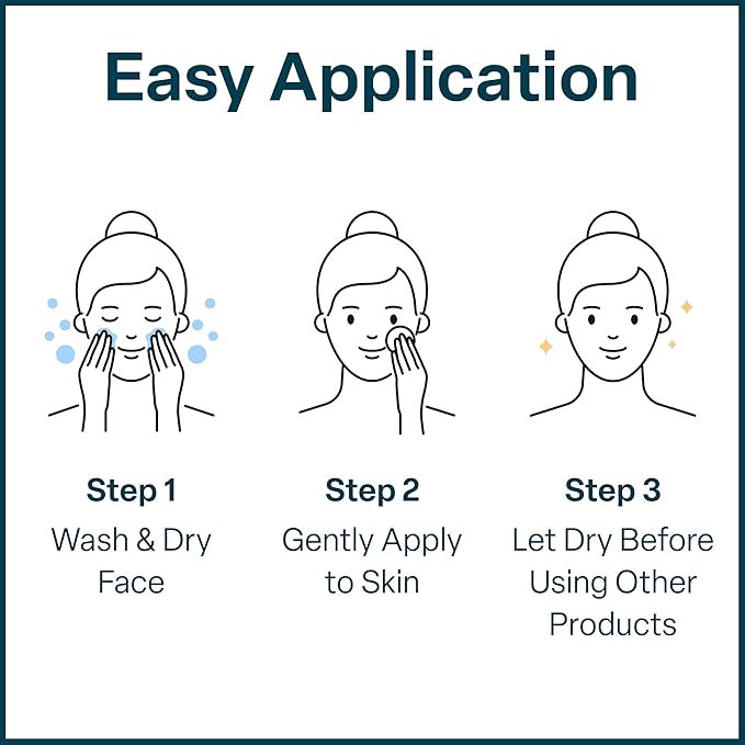 QRxLabs Glycolic Acid Pads - 10% Resurfacing Pads AHA for Face & Body - Exfoliates Skin Surface and Reduces Apperance of Fine Lines and Wrinkles - Daily Pads - 50ct