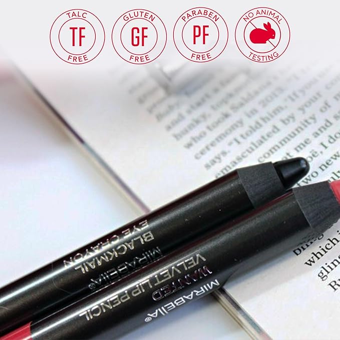 Mirabella Blackmail Retractable Eye Crayon – Waterproof Jumbo Eye Pencil & Cream Eyeshadow Stick, Long-Wear Black Eyeshadow for Women