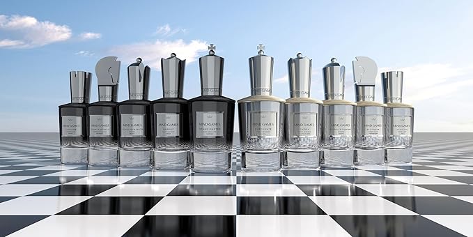 MIND GAMES Blockade - Luxury Perfume with Notes of Pink Pepper, Lavender, Patchouli & Ambrostar - Elegant Extrait de Parfum for Women & Men - Woody & Fruity Perfume - 100 mL/3.4 oz