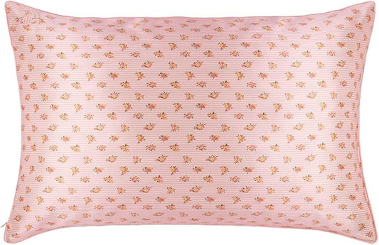 slip The Original Queen Pure Silk Pillow Case - 100% Pure 22 Momme Mulberry Silk - Queen Size Standard Pillow Case - Anti-Aging, Anti-BedHead, Anti-Sleep Crease, Petal (20" x 30")