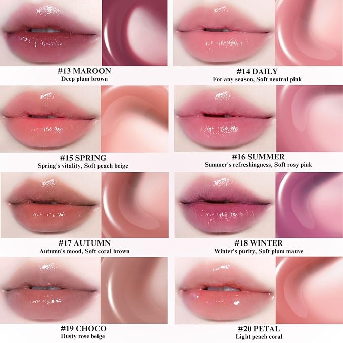 BBIA Glow Tint – Lip Plumping Volumizing Glossy & Glowy Lip Stain Naturally Moisturizing Comfortable Texture Lightweight Long-Lasting Vivid Color Non-Sticky Korean Makeup (26 HAZEL COCONUT, Pack of 1)