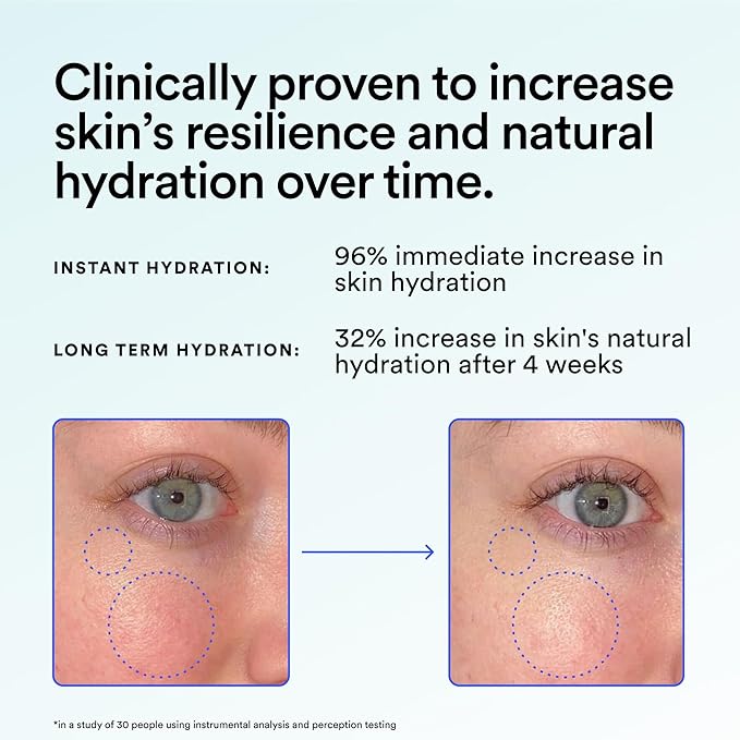 Experiment Super Saturated Ultra Hydrating Barrier Serum - 30% Glycerin, Polyglutamic Acid + Prickly Pear for Intensive Moisture, Plump + Dewy Skin, 1.35 FL OZ - Hydrating Serum for All Skin Types