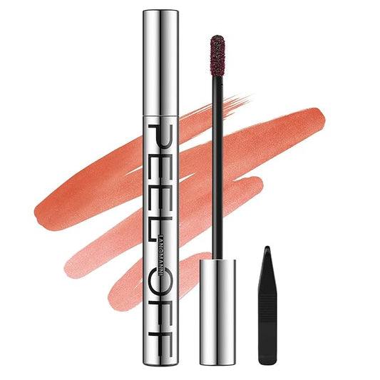 LANGMANNI Long-Lasting Peel Off Lip Liner Set, Waterproof & Smudge-Proof Matte Lip Liners Gift Makeup For Girls（#2）