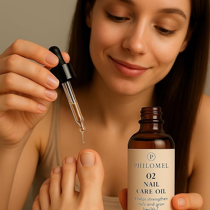 Philomel Nail Care Oil - Nail Hardener Extra Strong and Growth, Nail Strengthener and Growth